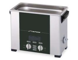 Ultrasonic Cleaner with Heat and Variable Power, 1.5 gal.; 120 VAC