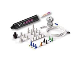 Solvent Waste Kit, PP, DIN 45, 1x1/2" NPT, 3x1/4" NPT, 6x1/4"-28 UNF; 1/EA