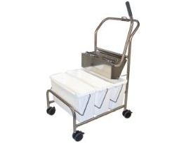 BCKT TRPL SYS W/HNDL+FRME WHT