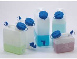 JERRYCAN WIDE MOUTH TRANSPARENT HDPE 30L