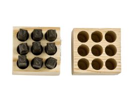 Steel Stamps, Natural