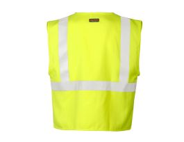 VEST FR SAFETY CLASS 2 MODACRY YELLOW 3X