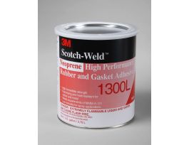 3M™ Neoprene High Performance Rubber and Gasket Adhesive 1300L, Yellow, 1 Gallon, 4 Can/Case