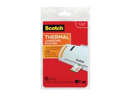 Scotch™ Thermal Pouches TP5851-20 Business Card 20 pack
