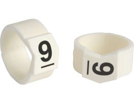 ClipSleeve Wire Markers Size 61 Nylon 0 AWG - 0 AWG, 9 Pack of 50 Pieces