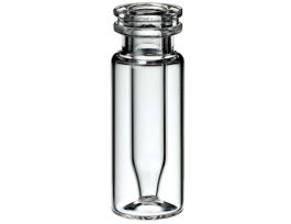 Snap Top Vial with Fused Insert, Glass, 0.3 mL, Neck Dia. 11 mm; 1000/pk