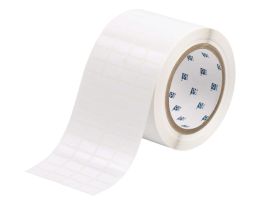 Harsh Environment Multi-Purpose Polyester Labels for 3" Core Printers - 0.375" x 0.7" White