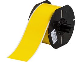 B33 Tedlar Polyvinyl flouride Wire Marking Labels 2 in W x 85 ft L Yellow
