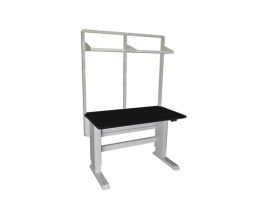 36X60 MOTOR+LAMINATE+DBL UPRIGHTS+2SHELF