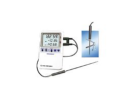 Traceable High-Accuracy RTD Freezer Digital Thermometer with Calibration; SS Probe