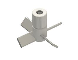 AGITATOR PTFE 10MM 45DEG 38MM