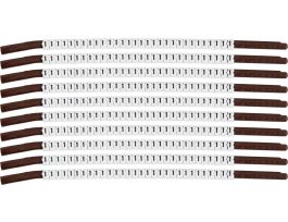 ClipSleeve Wire Markers Size 15 Nylon 14 AWG - 12 AWG, 1 Pack of 300 Each