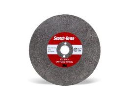 Scotch-Brite™ EXL PRO Unitized Wheel, EX-UW, 8A Coarse, 8 in x 4.2 mm x 1-1/2 in, 10 ea/Case