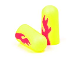 3M™ E-A-Rsoft™ Yellow Neon Blasts™ Earplugs 312-1252, Uncorded, Poly Bag, Regular Size, 2000 Pair/Case