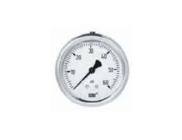 0 to 30 psi Industrial Gauge with Back Connection, 2 1/2" Dial