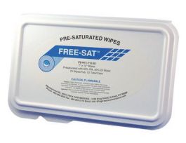 PRE-SAT NON-WOVEN WIPES -7"X12" 50% IPA PK