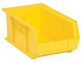 BIN STACK HANG PP YELLOW 13 5/8 1/4X6IN