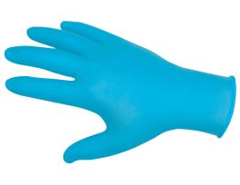 BLUE 4 MIL MEDICAL GRADENITRILE DISPOSABLE