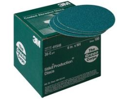 3M™ Green Corps™ Stikit™ Production™ Disc, 01548, 6 in, 36 grit, 100 discs per carton, 5 cartons per case