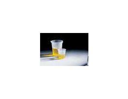 Disposable polypropylene Griffin low-form beakers, 100 mL 1000/cs