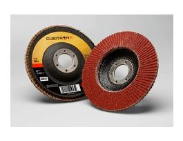 3M™ Cubitron™ II Flap Disc 967A, 40+, T29, 4-1/2 in x 7/8 in, 10 ea/Case