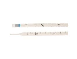 Standard-Length Serological Pipette, 5mL, Indv. Wrap, Plastic/Plastic, Sterile; 200/Cs