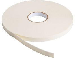 Bradyfoam Mounting Tape - Roll Mounted, 0.75" W x 36 yd L