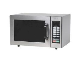 Programmable Countertop Microwave Oven, 1000 Watts, 0.8 Cu. Ft., Stainless Steel; 120V, 60 Hz