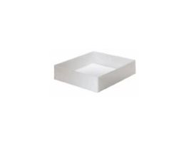 High-density polyethylene utility tray, 29 1/4" x 23 1/4" x 4"