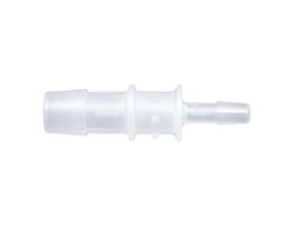 Hose Barb Fitting, Straight Reducer, Animal-Derivative-Free Polypropylene, 1/4" ID x 1/8" ID; 10/PK