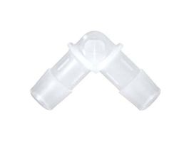 Hose Barb Fitting, 90? Elbow, Animal-Derivative-Free Polypropylene, 5/32" ID; 10/Pk