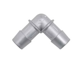 Hose Barb Fitting, 90? Elbow, Stainless Steel, 5/32" ID; 1/Ea