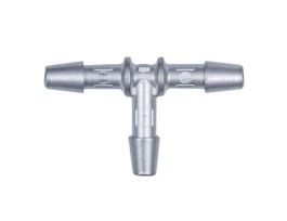 Hose Barb Fitting, Tee Union, Stainless Steel, 5/8" ID; 1/EA