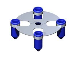 Rotor, 4 x 50 mL Test Tubes, Plastic Adapters Included