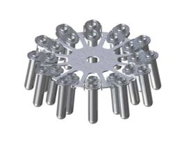 Rotor, 24 x 15 mL Test Tubes, Steel Adapters Included