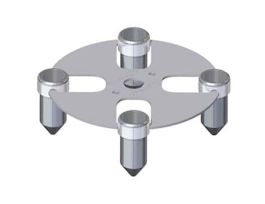 Rotor, 4 x 50 mL 130 x 30 mm, Conical