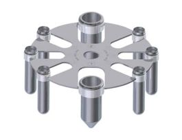 Combo Rotor, 2 x 50 mL and 4 x 15 mL