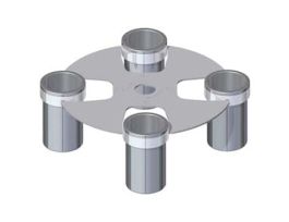 Rotor Package, Includes 2 x 15 mL Adapters (3 per Bucket) and 2 x 50 mL Adapters (1 per Bucket)
