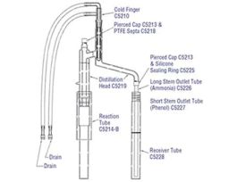 Phenol Outlet Tube, for Ammonia/Phenol Glassware Set