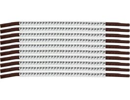 ClipSleeve Wire Markers Size 15 Nylon 14 AWG - 12 AWG, P Pack of 300 Each