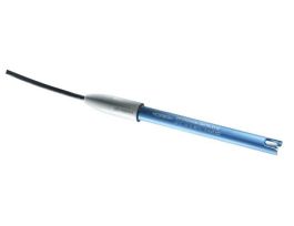Combination pH electrode, gel filled with temperature compensation and 10-ft cable
