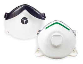 SAF-T-FIT Plus N1125. Particulate Respirator with exhalation valve, N95, with nose seal and clip, size extra large. (20/bx)