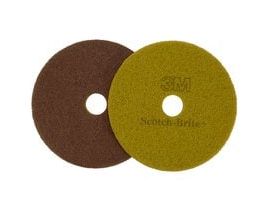 Scotch-Brite™ Sienna Diamond Floor Pad Plus, 17 in, 5/Case