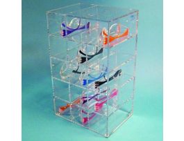 DISPENSER SAFETY GLASS CLR ACR