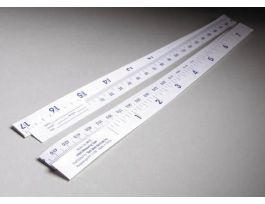 PAPER TAPE MEASURE W/ BLUE MARKING 36 IN