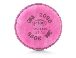 3M™ Particulate Filter 2096, P100, with Nuisance Level Acid Gas Relief 100 EA/Case