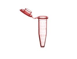MICROTUBE 1.5ML STERILE RED