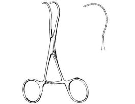 CASTANEDA NEONATAL CLAMP 5IN A