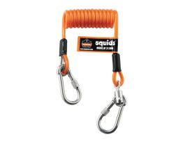 3130M Standard Orange Coiled Cable Lanyard-5lbs