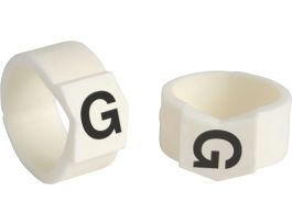 ClipSleeve Wire Markers Size 61 Nylon 0 AWG - 0 AWG, G Pack of 50 Pieces